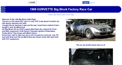 Desktop Screenshot of corvette-1969bigblock.vettepics.com